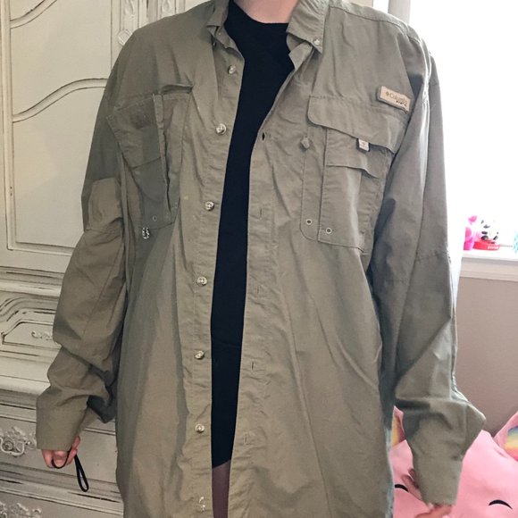 Oversized Columbia Windbreaker Jacket - Picture 2 of 6